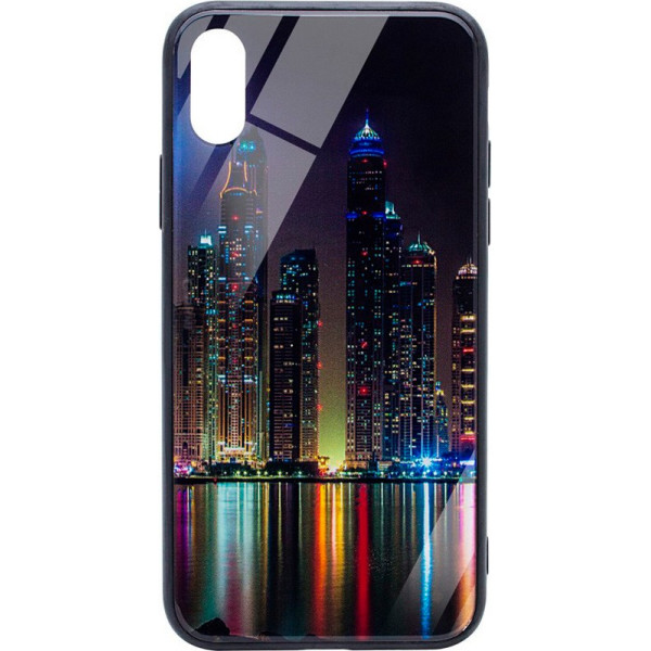 

TPU+Glass Night series для Apple iPhone X (5.8") / XS (5.8") (Манхэттен) (686019)