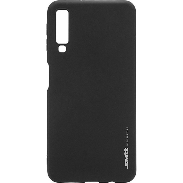 

TPU матовый SMTT для Samsung A750 Galaxy A7 (2018) (черный (Soft touch)) (686039)