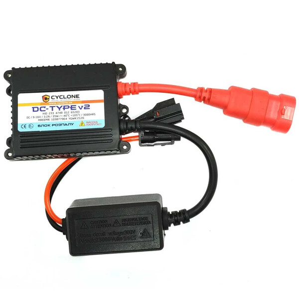 

Блок розжига Cyclone DC-Type v2 Slim 35w 12v