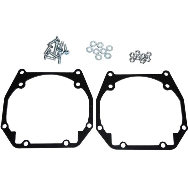 

Переходные рамки для замены линз Audi A6 C5 1997-2001 Xenon на модуль Hella 3/3R