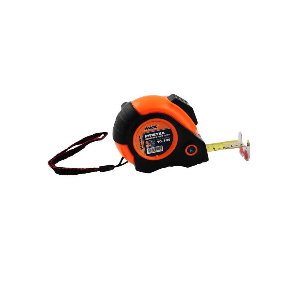 

Рулетка Miol - 10 м х 25 мм, магнит, автостоп (10-710)