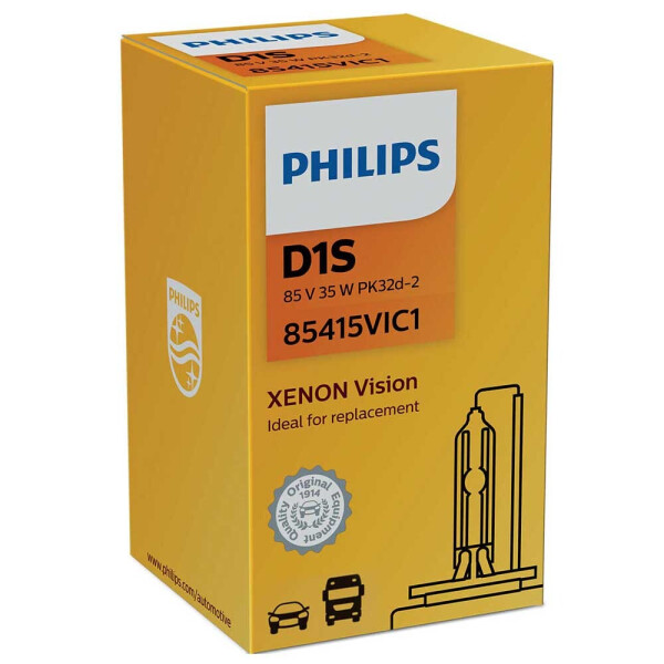 

Штатная ксеноновая лампа Philips D1S Xenon Vision 85415VIC1 35w 4600k