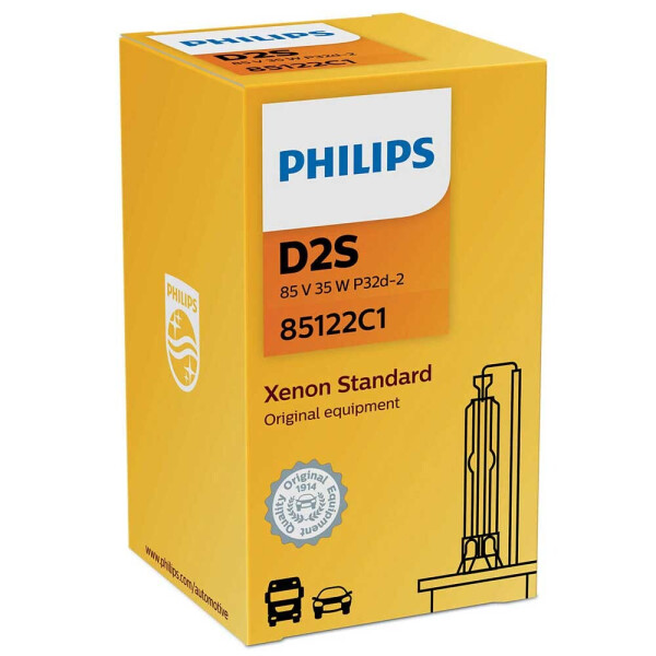 

Штатная ксеноновая лампа Philips D2S Xenon Vision 85122VIC1 35w 4600k