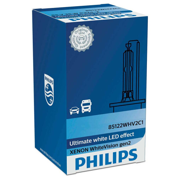 

Штатная ксеноновая лампа Philips D3S Xenon WhiteVision gen2 42403WHV2C1 35w 5000k