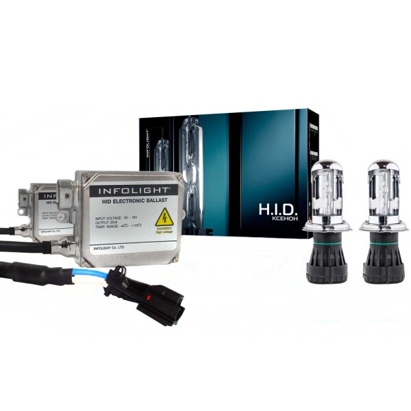

Комплект биксенона Infolight 35w 12v H4 5000k