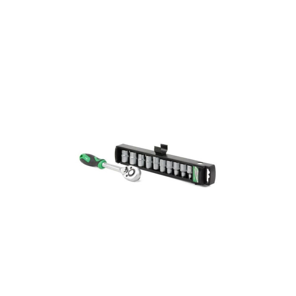 

Набор головок шестигранных с трещеткой 1/4 Intertool - 10 шт. (5-14 мм) (ET-6008)