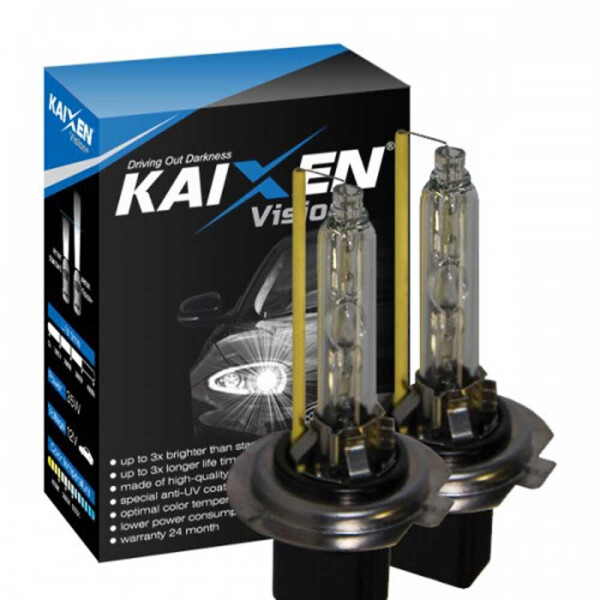 

Ксеноновая лампа Kaixen Vision+ H7 35w 3800Lm 5000k