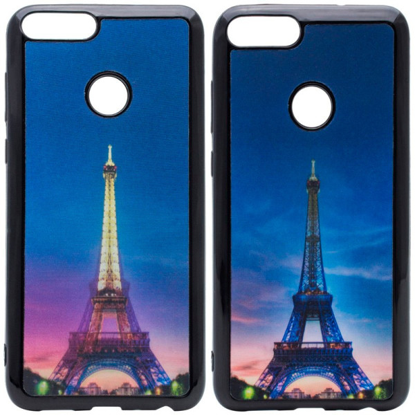 

TPU 3D для Huawei P smart / Enjoy 7S (Эйфелева башня) (686356)