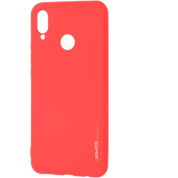 

TPU матовый SMTT для Samsung Galaxy M20 (Красный (soft touch)) (686521)