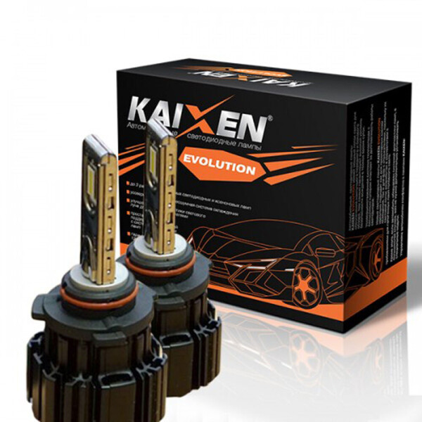 

Светодиодные лампы LED Kaixen Evo HB3 (9005) 6000k 6800Lm 50w 12-24v