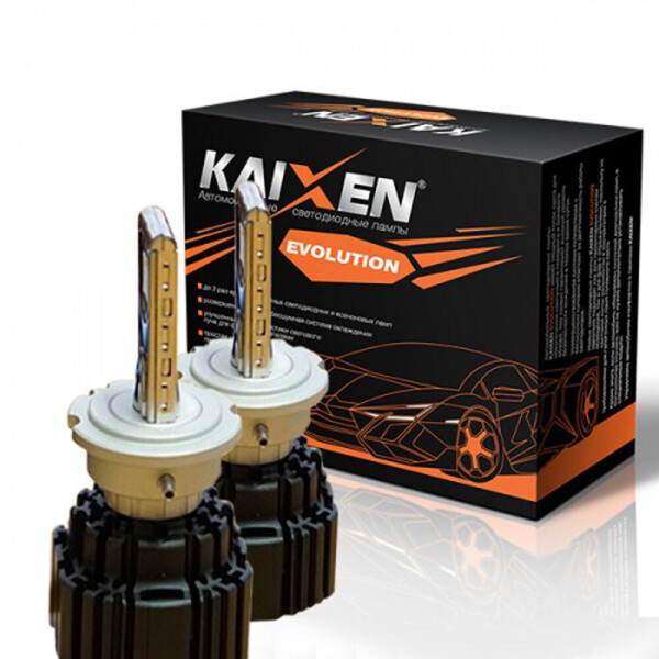 

Светодиодные лампы LED Kaixen Evo D1S/D2S/D3S/D4S 6000k 6800Lm 50w 12-24v