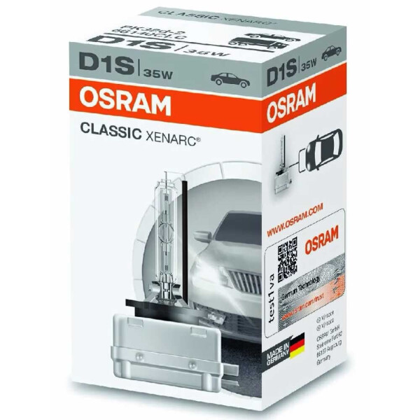 

Штатная ксеноновая лампа Osram D1S Xenarc Classic 66140CLC-FS 35w P32d-2 4150k