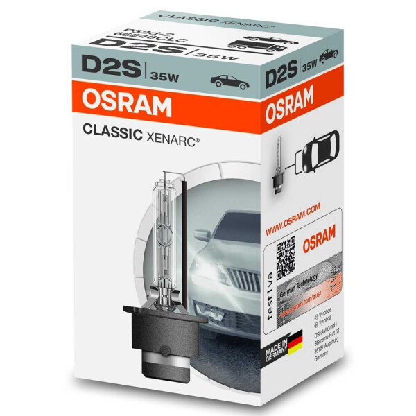 

Штатная ксеноновая лампа Osram D2S Xenarc Classic 66240CLC-FS 35w P32d-2 4150k