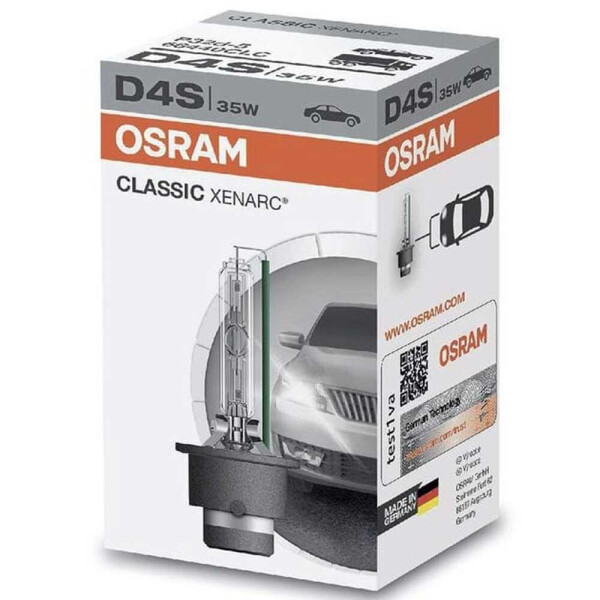 

Штатная ксеноновая лампа Osram D4S Xenarc Classic 66440CLC-FS 35w P32d-5 4150k