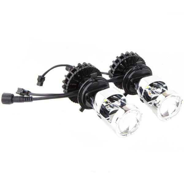 

Светодиодные линзы Infolight BI-LED Mini Н4 1.3" 5500k 3000Lm 25w 12v