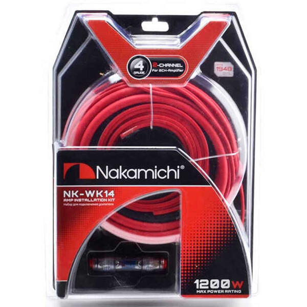 

Набор для подключения усилителя Nakamichi NK-WK14