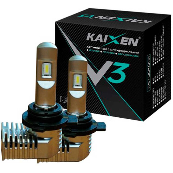 

Светодиодные лампы LED Kaixen V3 HIR2 (9012) 6000k 12-24v 40w