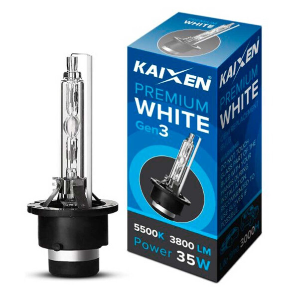 

Штатная ксеноновая лампа Kaixen Premium White Gen 3 D2S 35w 5500k