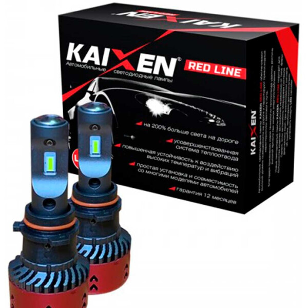

Светодиодные лампы LED Kaixen RedLine P13 6000k 3800Lm 35w 12-24v