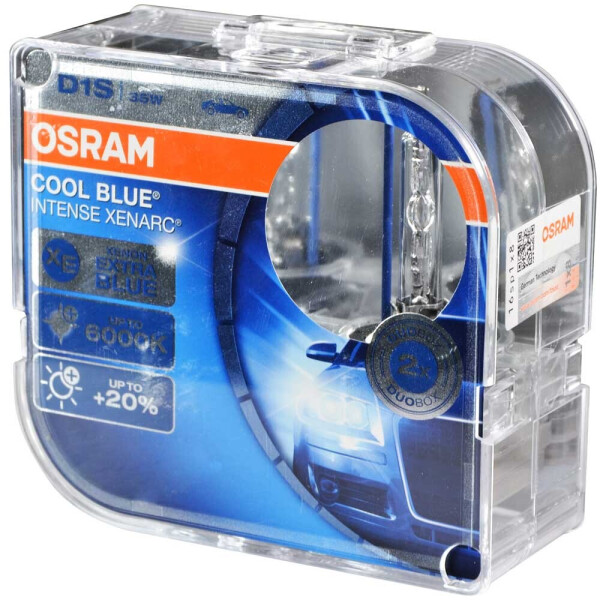 

Штатная ксеноновая лампа Osram D1S Xenarc Cool Blue Intense 66140CBI DUO 35w PK32d-2 6000k