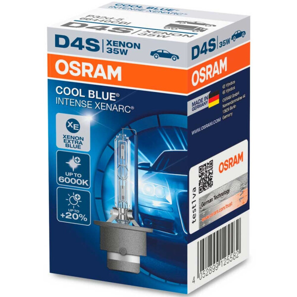 

Штатная ксеноновая лампа Osram D4S Xenarc Cool Blue Intense 66440CBI 35w PK32d-5 6000k