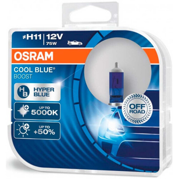 

Галогеновая лампа Osram H11 Cool Blue Boost 62211CBB 80w PJ19-2 HardDuopet