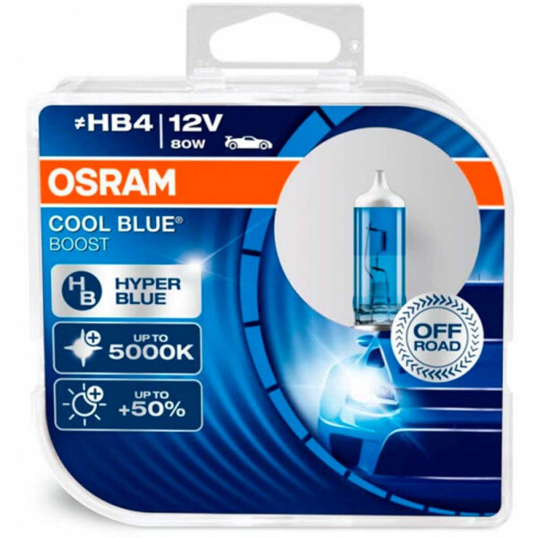 

Галогеновая лампа Osram HB4 (9006) Cool Blue Boost 69006CBB 80w P22d HardDuopet