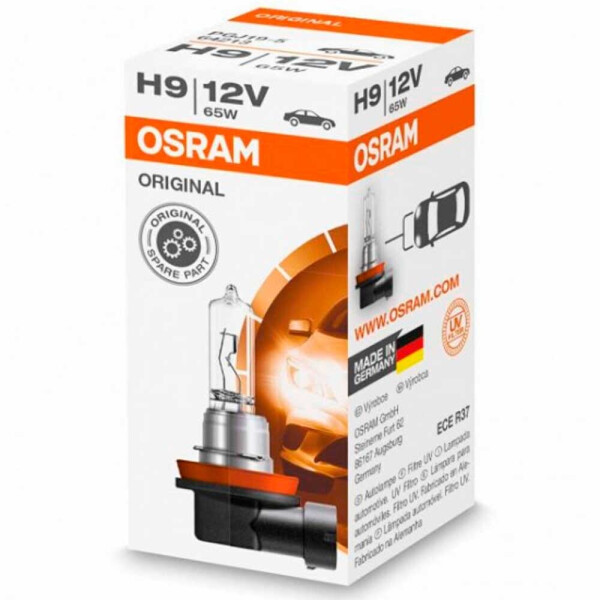 

Галогеновая лампа Osram H9 Original 64213 65w PJ19-5
