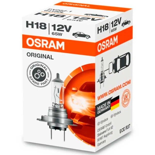 

Галогеновая лампа Osram H18 Original 64180L 65w PY26D-1