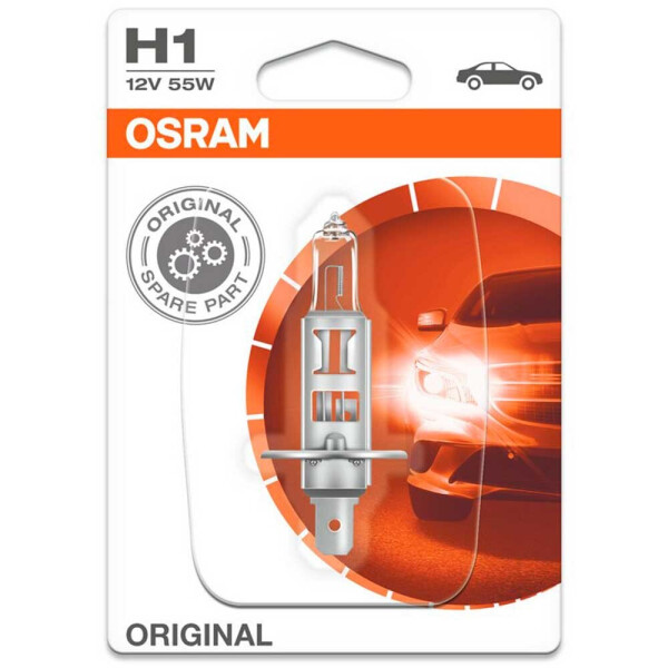 

Галогеновая лампа Osram H1 Original 64150-01B 55w P14.5S Blister