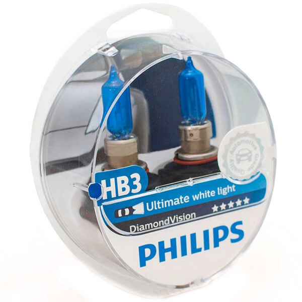 

Галогеновая лампа Philips HB3 (9005) DiamondVision 9005DVS2 65w P20d