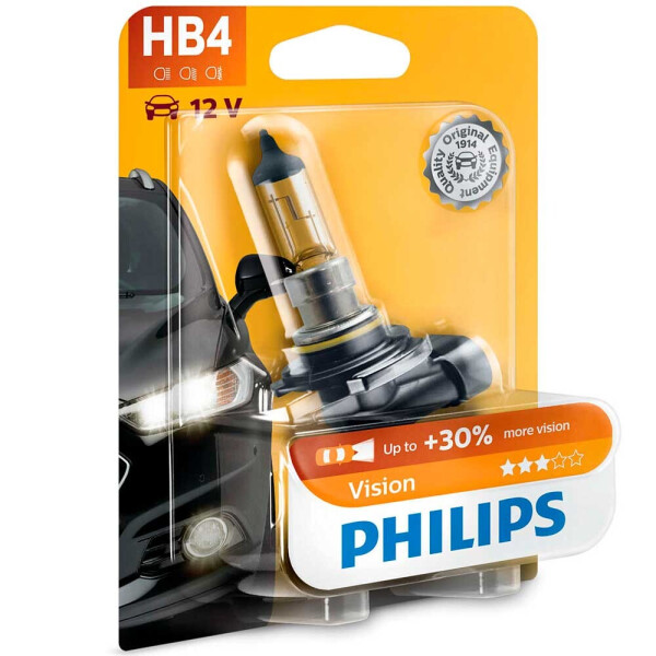 

Галогеновая лампа Philips HB4 (9006) Vision 9006PRB1 55w P22d