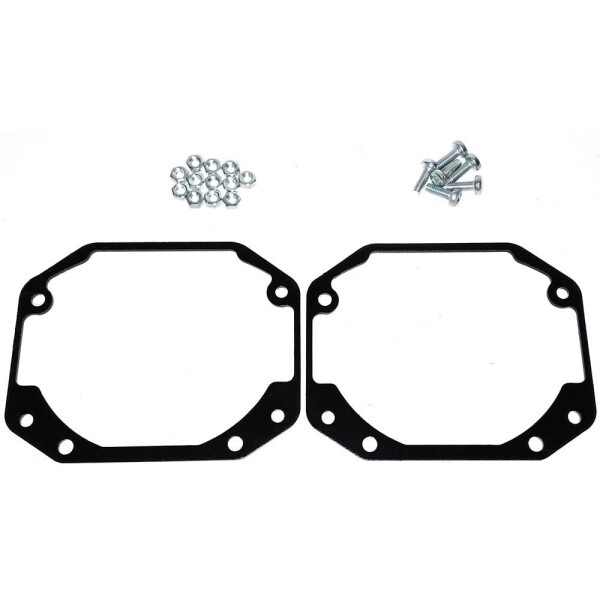 

Переходные рамки для замены линз BMW X5 E53 1999-2004 Xenon на модуль Hella 3/3R