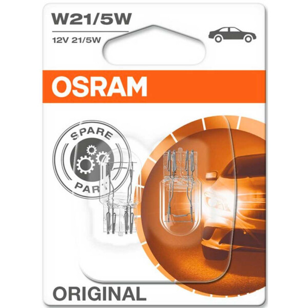 

Галогеновые лампы Osram Original W21/5W 12V 21/5W W3x16q 7515-02B 10X2 Blister