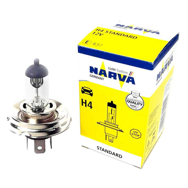 

Галогеновая лампа Narva Standart H4 (HB2, 9003) 48904 12V 100/90W P45t