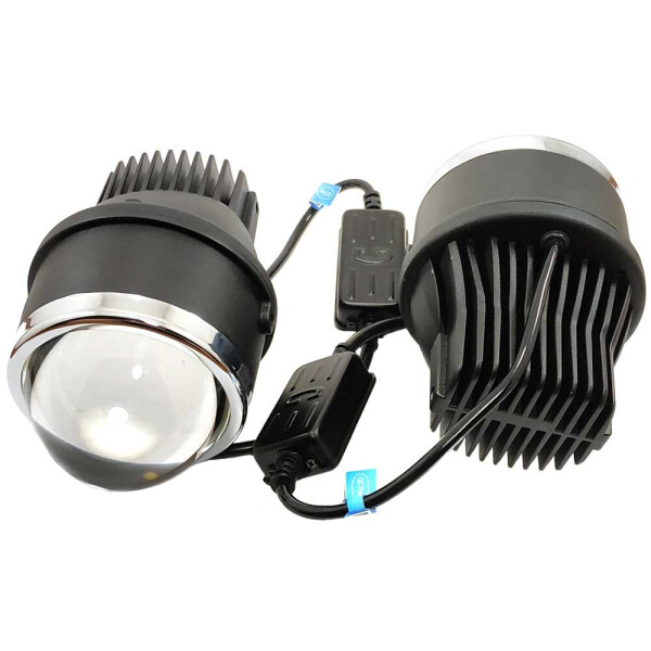 

Светодиодные линзы Bi-LED Galaxy Black 3.0" 5500K 12v противотуманки