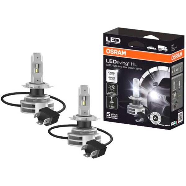 

Светодиодные лампы LED Osram LEDriving H4 (HB2, 9003) 14W 12-24V 6000K 9726CW