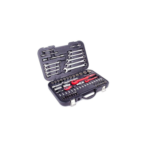 

Набор инструмента Intertool - 1/4, 1/2 82 ед. (ET-6082)