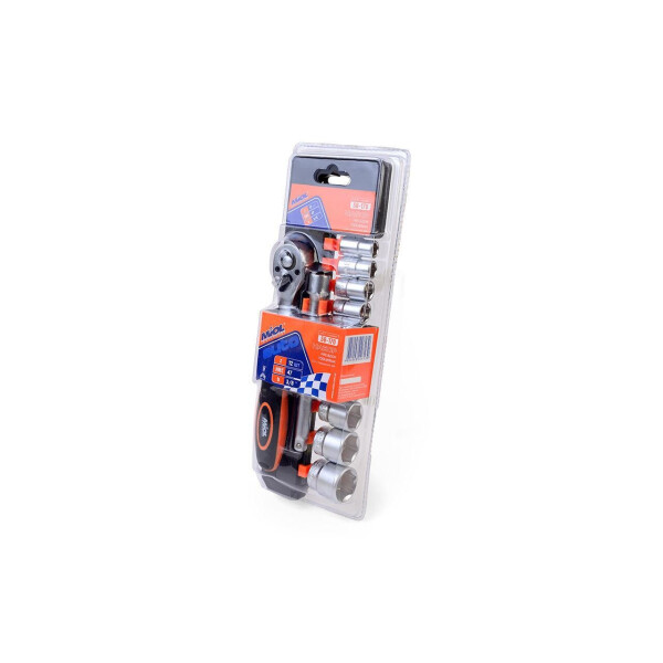 

Набор инструмента Miol - 1/4 12 ед., на планке (58-152)
