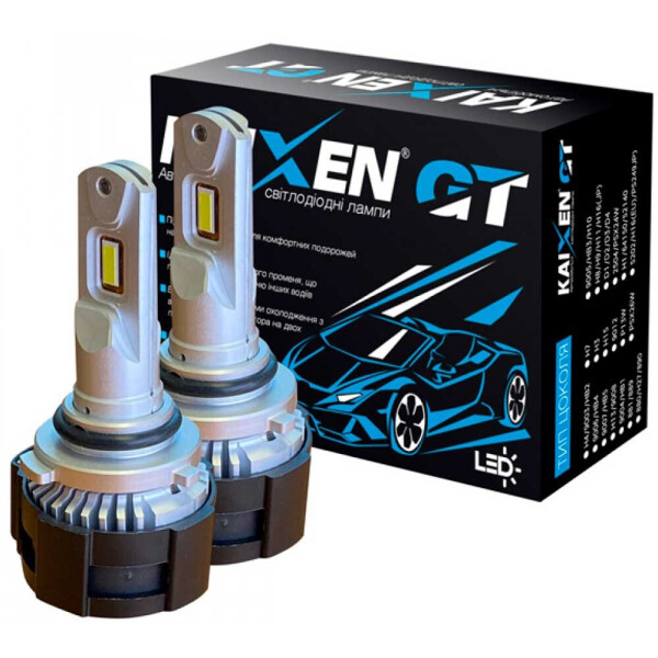 

Светодиодные лампы LED Kaixen GT HB3 (9005) 6000k 4500Lm 50w 12v