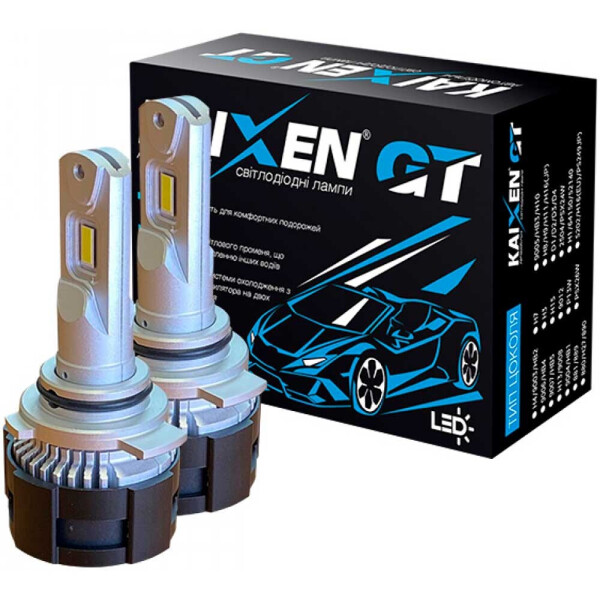 

Светодиодные лампы LED Kaixen GT HIR2 (9012) 6000k 4500Lm 50w 12v