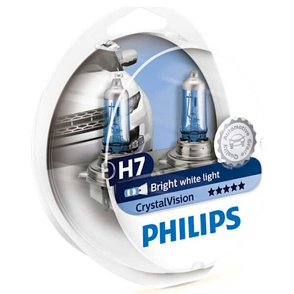 

Галогеновая лампа Philips H7 CristalVision 12972CVSP 55W PX26d+2xW5W