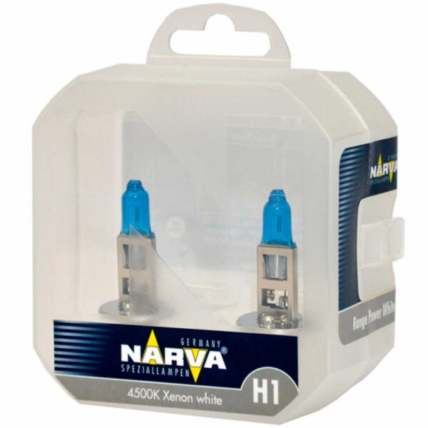 

Галогеновая лампа Narva Range Power White H1 48641 12V 55W P14.5s Twin Set