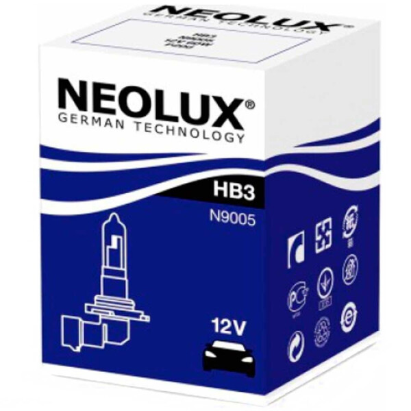 

Галогеновая лампа Neolux HB3 (9005) N9005 60w P20d