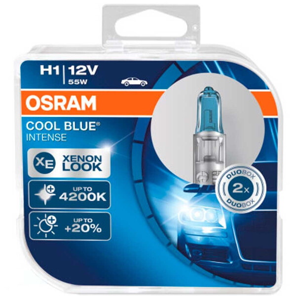 

Галогеновая лампа Osram H1 Cool Blue Intense 64150CBIHCB 55w P14.5S HardDuopet