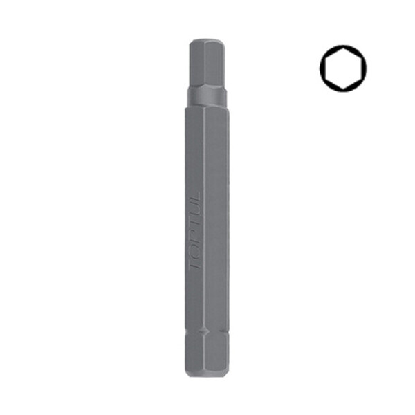 

Бита шестигранная TOPTUL 10мм L-75мм HEX 6мм FSDB1206