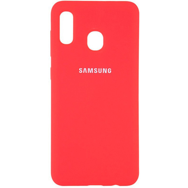 

Silicone case для Samsung Galaxy A20 / A30 (Красный / Red) (691625)