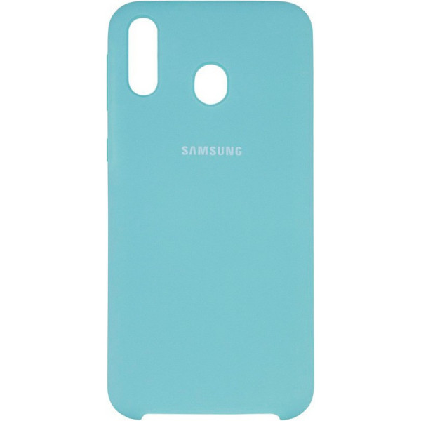 

Silicone case для Samsung Galaxy M20 (Голубой / Marine Green) (691657)