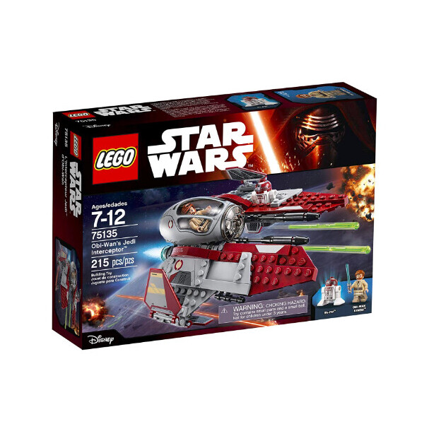 

LEGO Star Wars Перехватчик джедаев Оби-Вана Кеноби (75135)