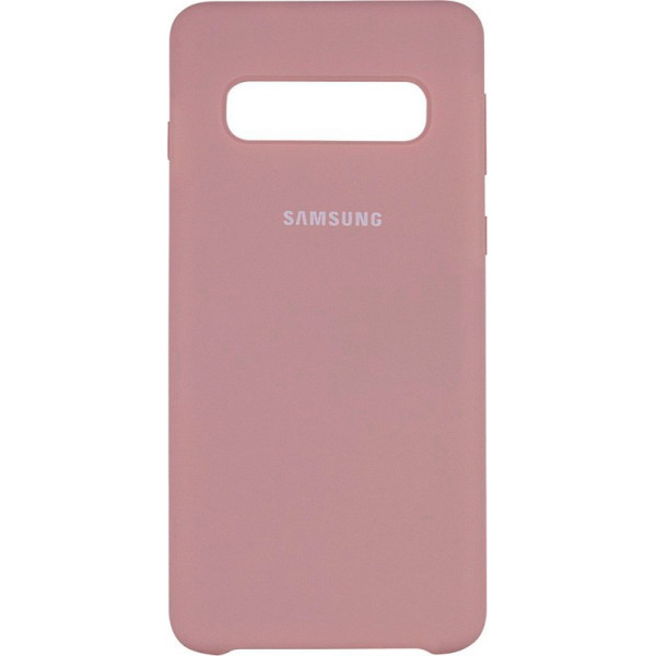 

Silicone case для Samsung Galaxy S10 (Розовый / Pink Sand) (691837)